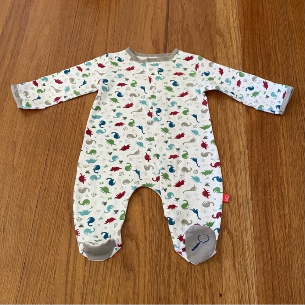 Magnetic Me Dinosaur Expedition Baby Footed One-Piece